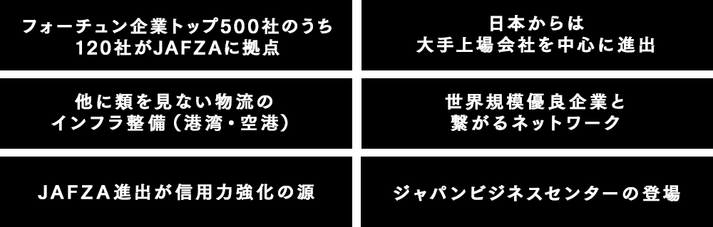 フリーゾーンにおけるビジネス優遇措置